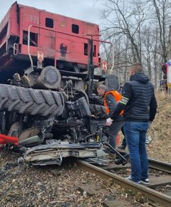 Tragedia na torach w Rybniku. Zginął kierowca ciągnika