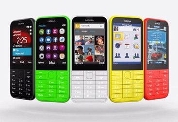 Telefony Nokia 225 dostępne są w wielu różnych kolorach