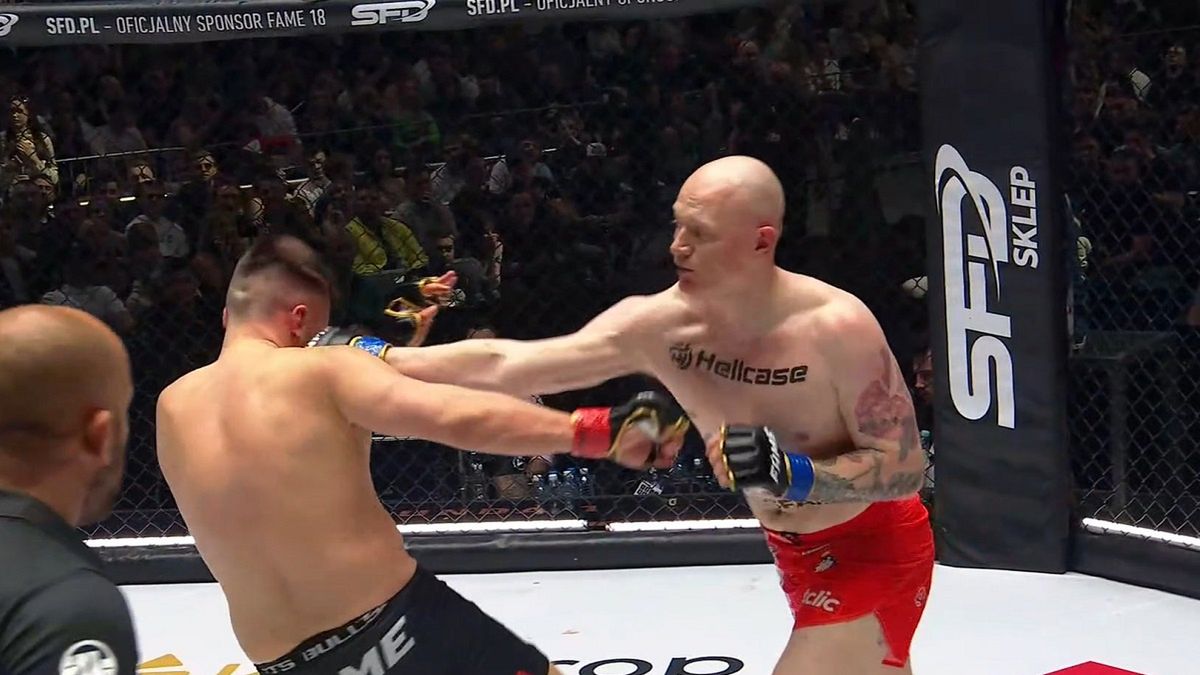 Dawid Rzeźnik wygrywa z Robertem Pasutem