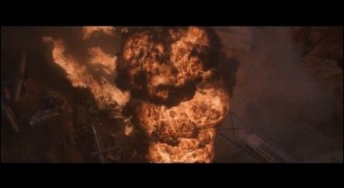 Cadillac CTS-V i eksplodująca reklama