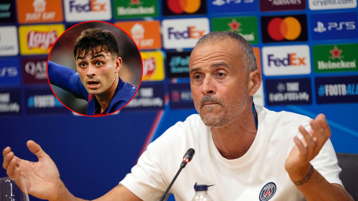PAP/EPA / Na zdjęciu: Luis Enrique jest wielkim fanem Pedriego