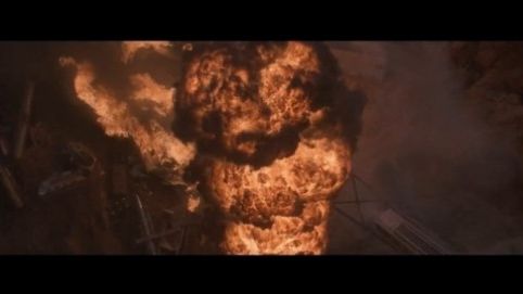 Cadillac CTS-V i eksplodująca reklama 1