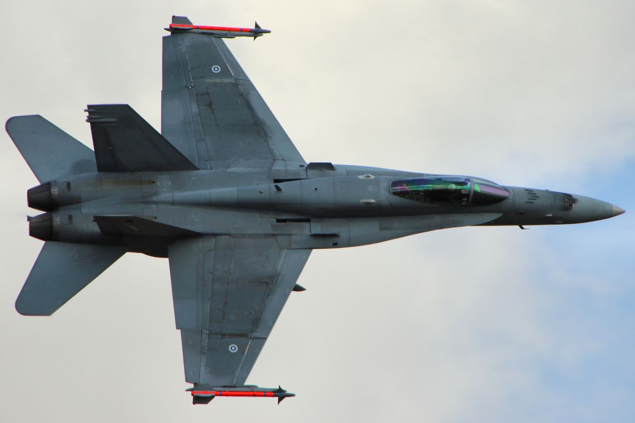 F/A-18C Hornet w Finlandii.