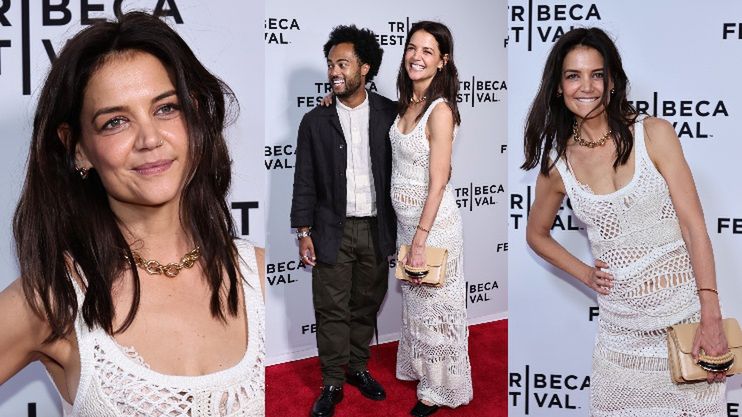 Katie Holmes debiutuje na ściance z chłopakiem