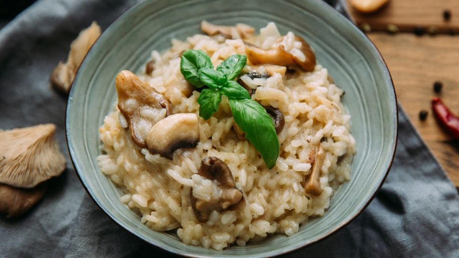Włoskie grzybowe risotto