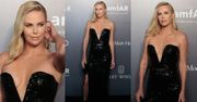 Odważny dekolt Charlize Theron na gali w Hongkongu