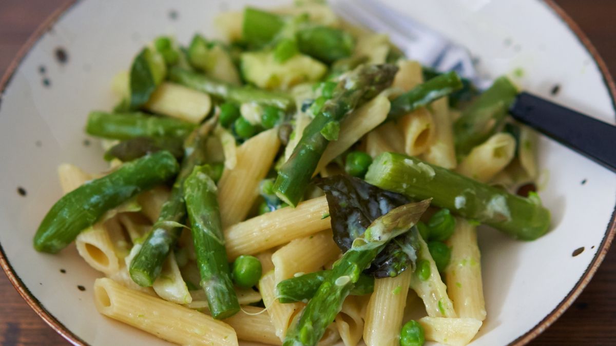 Makaron i szparagi? Wypróbuj jak najszybciej. 