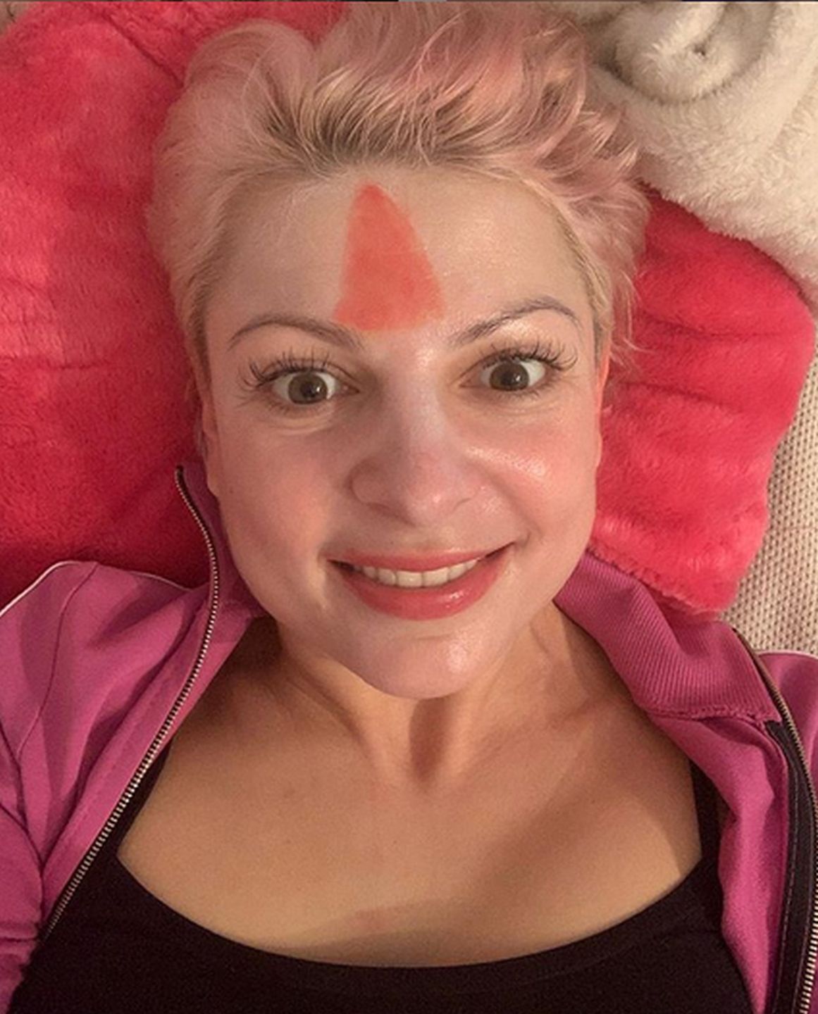 Magdalena Narożna z partnerem