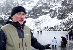 Turyści zapominają o rozsądku. Nagranie z Morskiego Oka