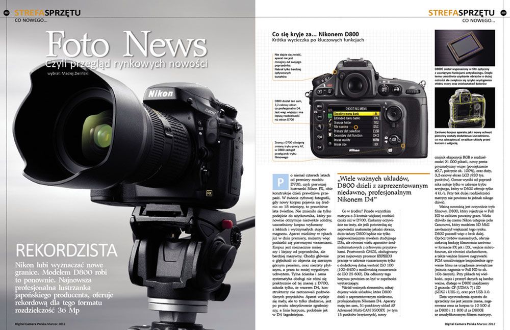 Marcowy numer "Digital Camera Polska" 8