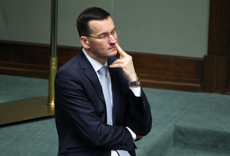 Morawiecki nie wycofuje się z projektu centralnego rejestru faktur