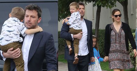 Ben Affleck i Jennifer Garner spędzili razem święta (ZDJĘCIA)