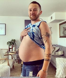 Transpłciowy mężczyzna urodził dziecko. Swoją ciążę dokumentował na Instagramie
