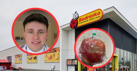 Jabłka na Halloween w Biedronce. Reakcja księdza