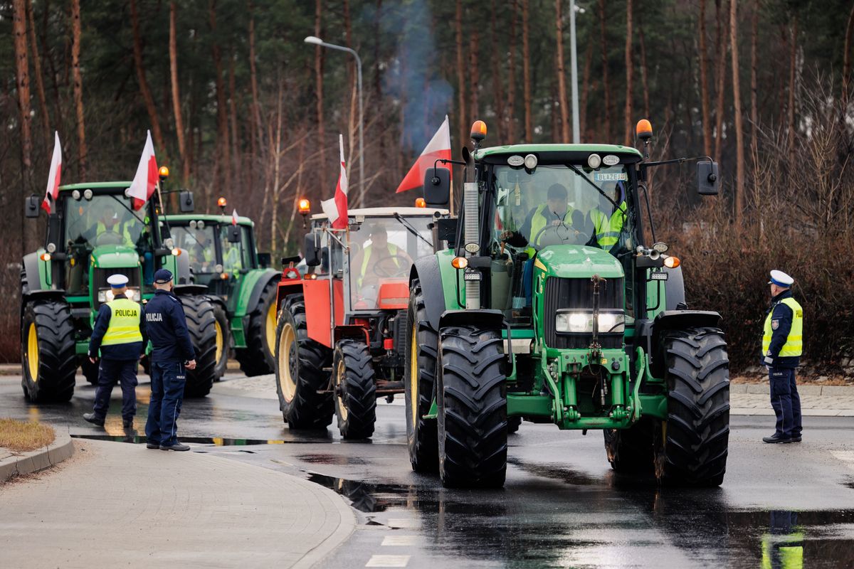 Protest rolników