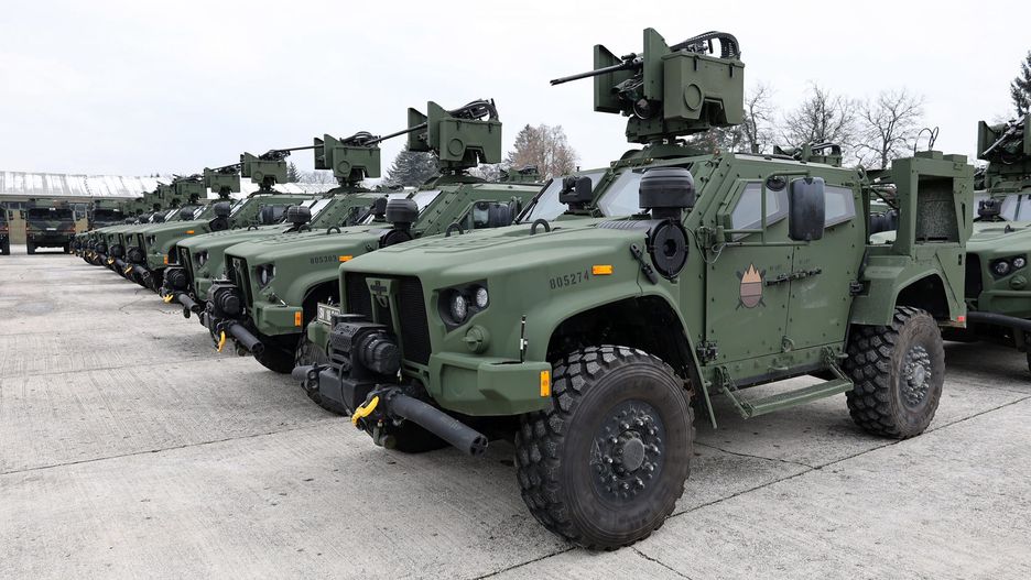 JLTV znajduje się na stanie armii europejskich, np. słoweńskiej.