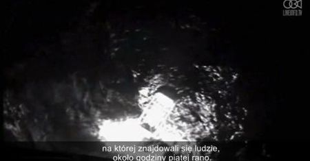 Rybacy uratowani i zabrani na pokład śmigłowca