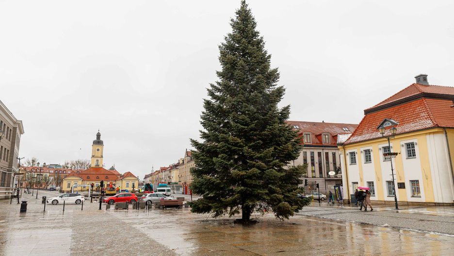Choinka i Białostocki Jarmark Świąteczny w centrum miasta