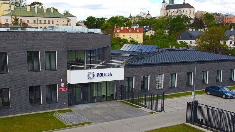Nowa siedziba I Komisariatu Policji przy al. Unii Lubelskiej 23 w Lublinie