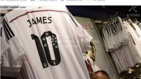 Jest lepszy niż Zidane, Beckham i Ronaldo. 33 miliony euro za koszulki Jamesa. W dwa dni!