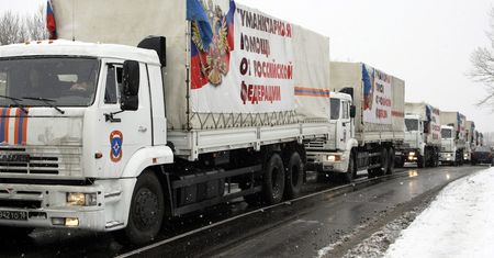 Biały konwój. Rosjanie przysłali kolejne ciężarówki