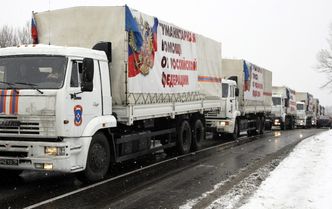 Biały konwój. Rosjanie przysłali kolejne ciężarówki