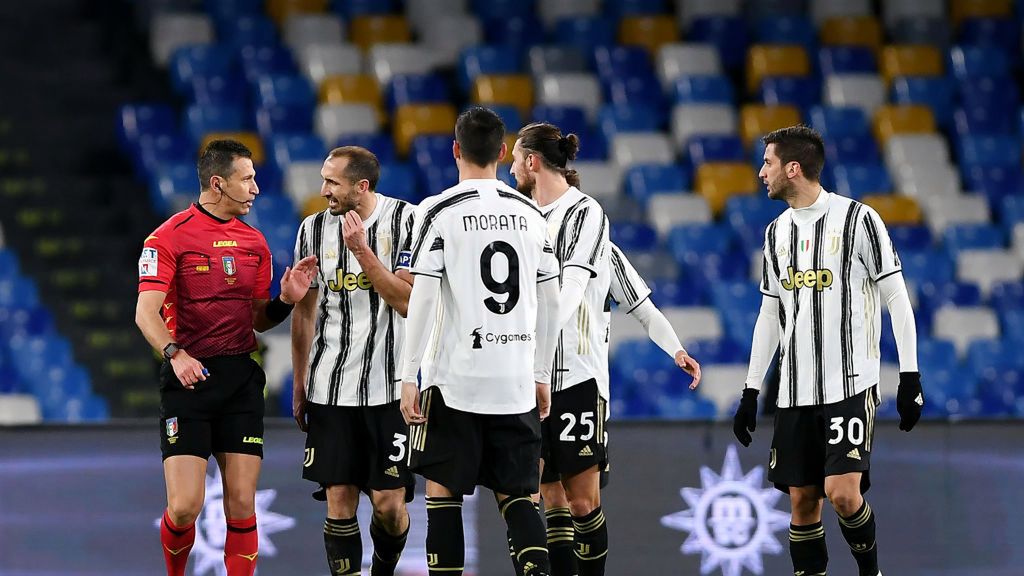 Getty Images / Francesco Pecoraro / Na zdjęciu: piłkarze Juventusu Turyn