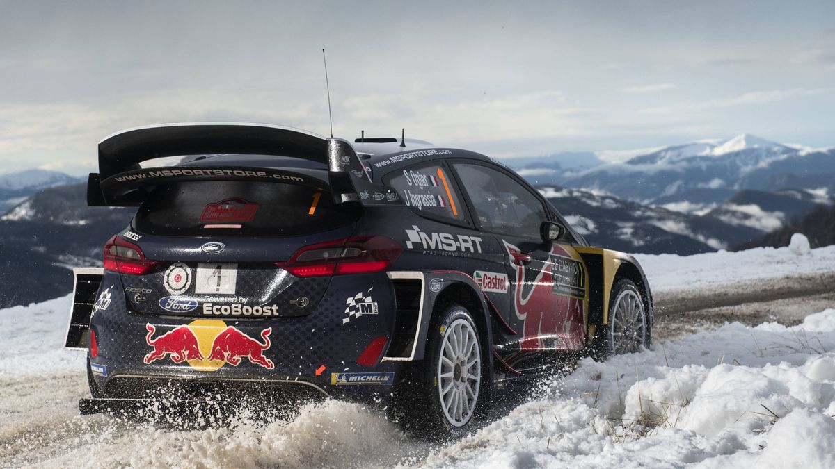 Materiały prasowe / Jaanus Ree/Red Bull Content Pool / Na zdjęciu: Sebastien Ogier w samochodzie
