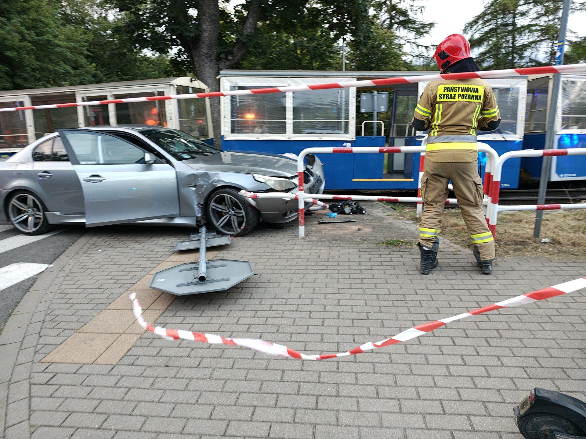 Wypadek kolejki Maltanka w Poznaniu