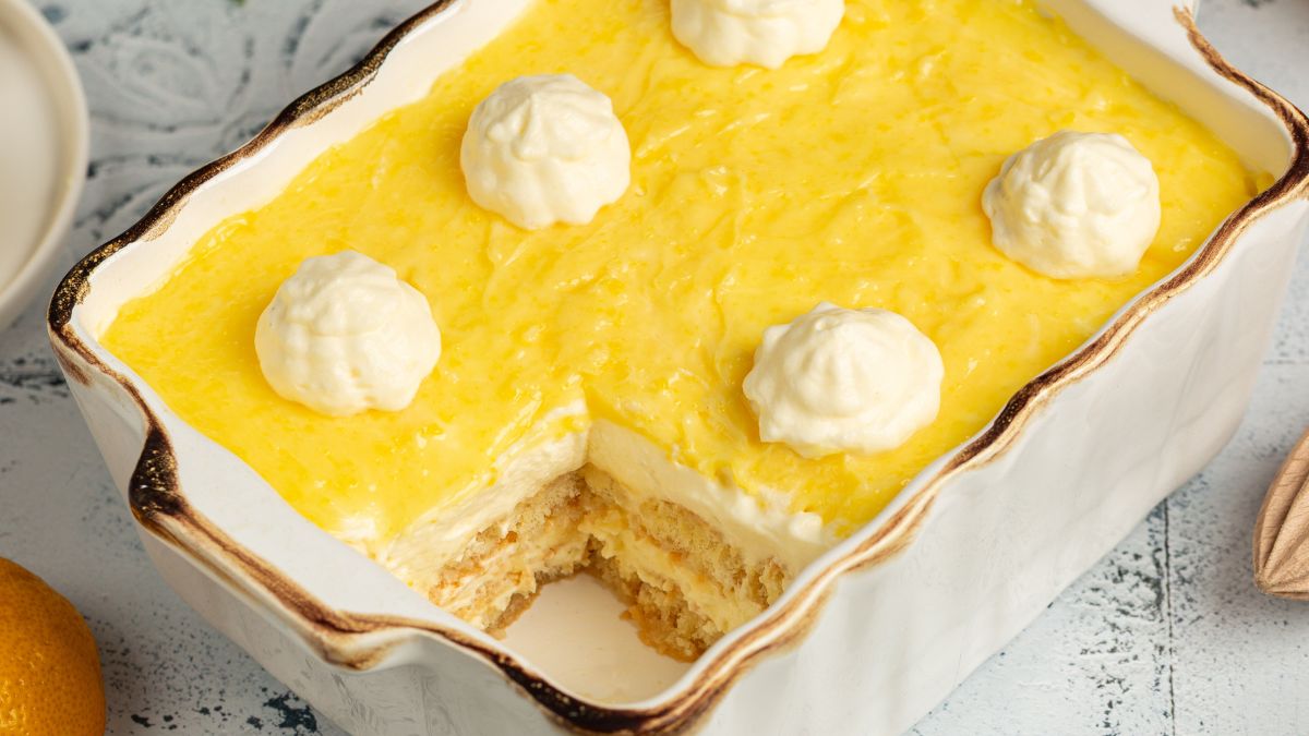 Cytrynowe tiramisu idealne na lato