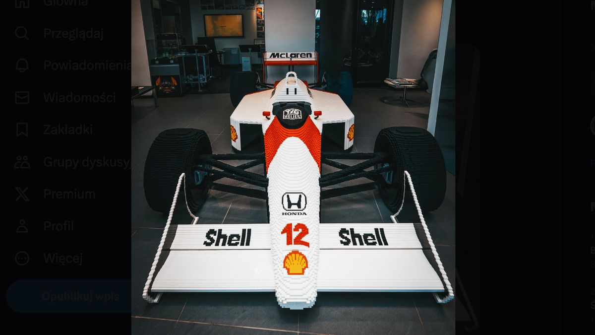 Twitter / McLaren / Na zdjęciu: McLaren MP4/4