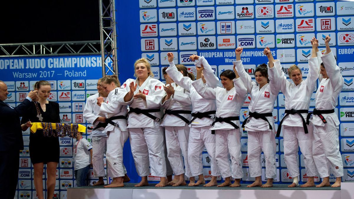 Zdjęcie okładkowe artykułu: Getty Images /  David Finch / Na zdjęciu: reprezentacja Polski w judo