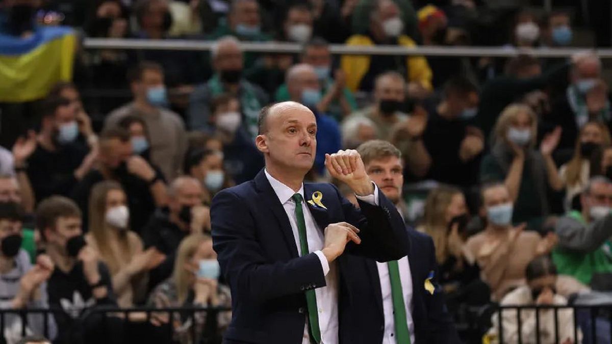 Getty Images / Alius Koroliovas/Euroleague Basketball  / Na zdjęciu: Jure Zdovc