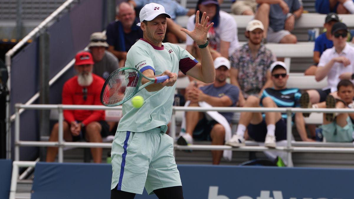 PAP/EPA / Marcin Cholewiński / Na zdjęciu: Hubert Hurkacz