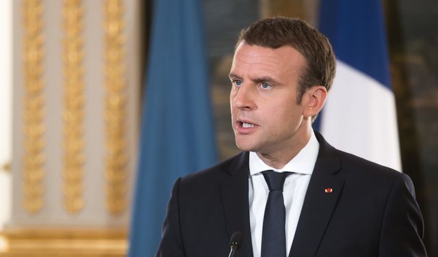 Emmanuel Macron, zdjęcie ilustracyjne 