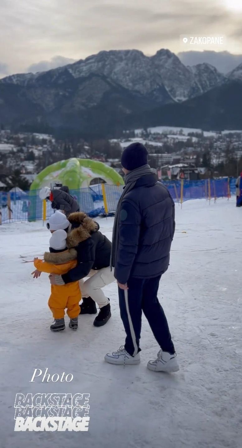 Małgorzata Rozenek z rodziną pobija Zakopane
