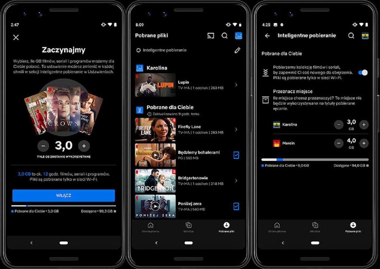 Netflix z nową funkcją Downloads For You. Serwis pobierze polecane filmy i seriale 2