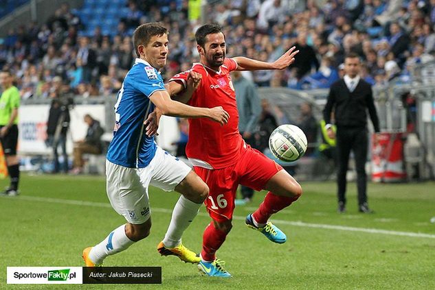 Mecz z Widzewem był jednym z lepszych w wykonaniu Mateusza Możdżenia w ostatnim czasie.