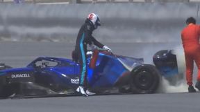 Pożar bolidu podczas testów F1. "Przyczyna zbyt głupia, by o niej głośno mówić"