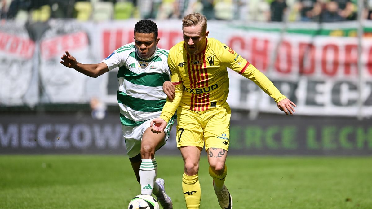 PAP / Marcin Gadomski / Na zdjęciu: Mariusz Fornalczyk trafi do Widzewa Łódź