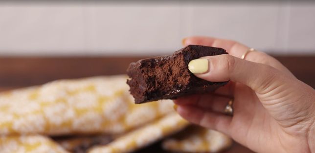 Dyniowie brownie jest wilgotne i miękkie. Rozpływa się w ustach 