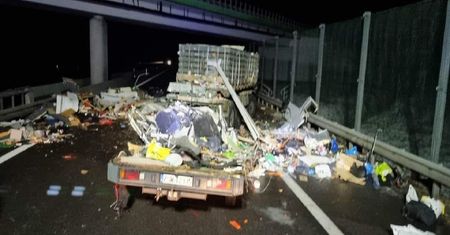 Masakra w lubuskim. Kamper wbił się w ciężarówkę armii USA