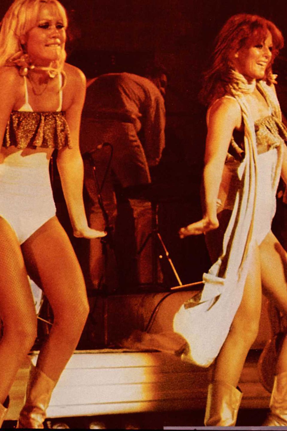 Agnetha Fältskog w Szwecji 1977 r.