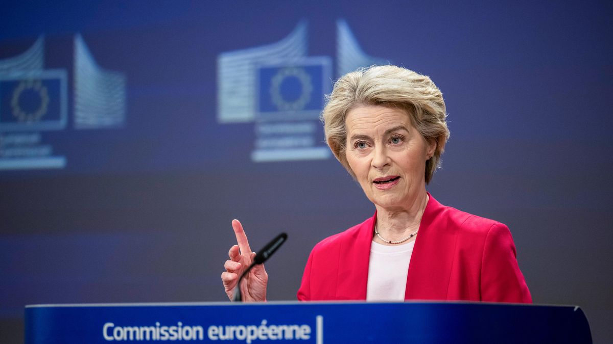 Ursula von der Leyen  on first 100 days of second mandate
Wiktor D�bkowski
Belgium, Brussels, EU headquarters, Europe, EU, capital, Europea