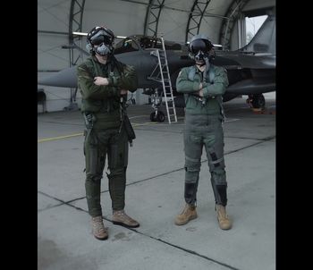 Polskie FA-50GF na ćwiczeniach. Partnerami są maszyny z Francji