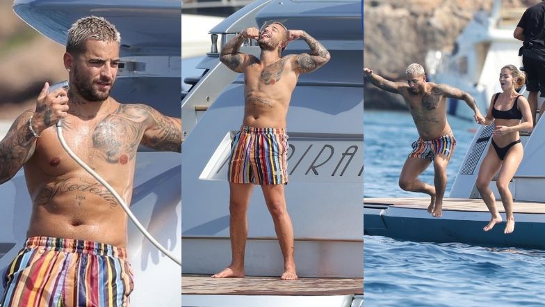 Maluma wypoczywa na jachcie z ukochaną