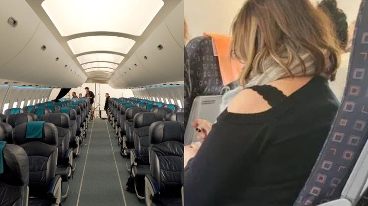Pasażerka samolotu przez 3 godziny znęcała się nad podróżnikami