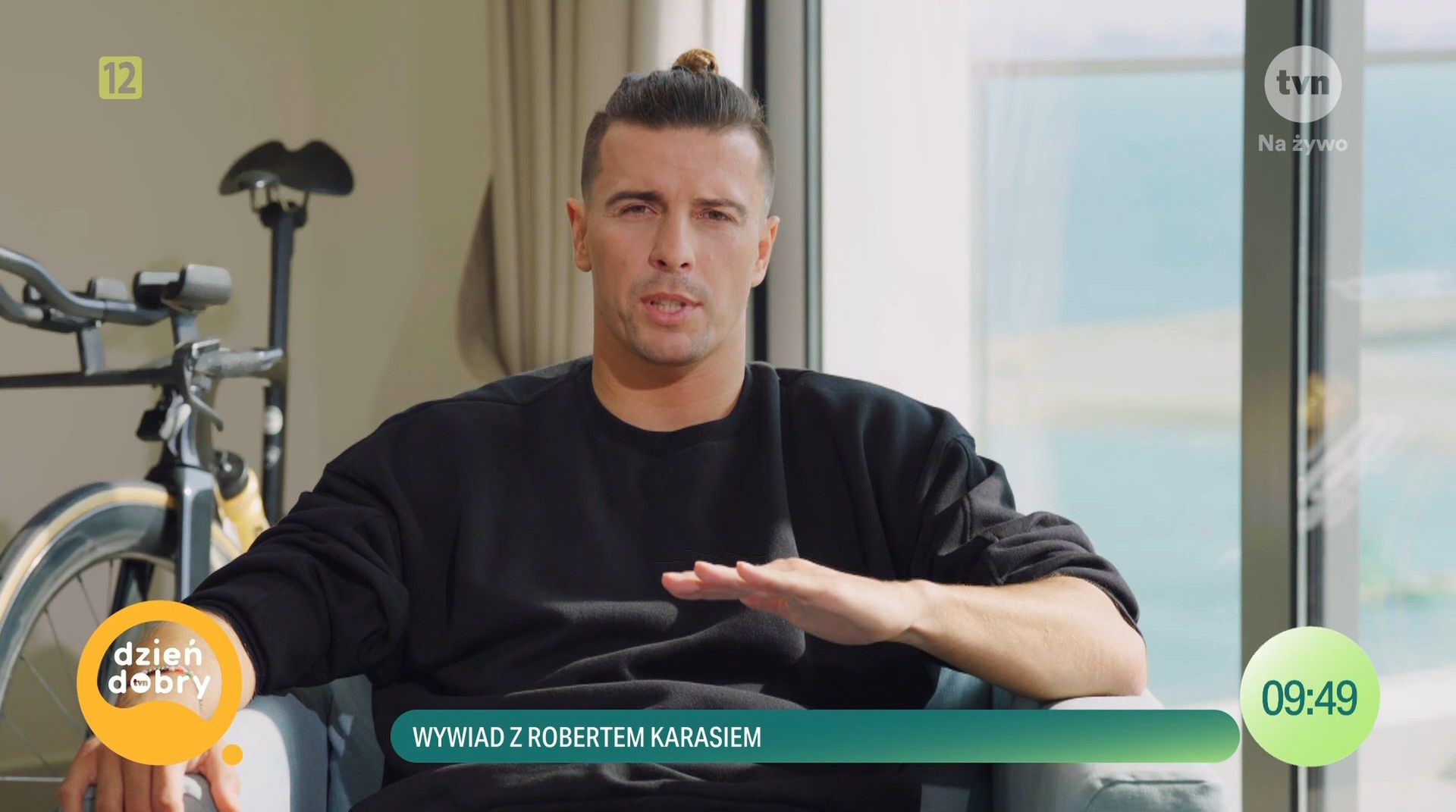 Robert Karaś w programie "Dzień Dobry TVN"