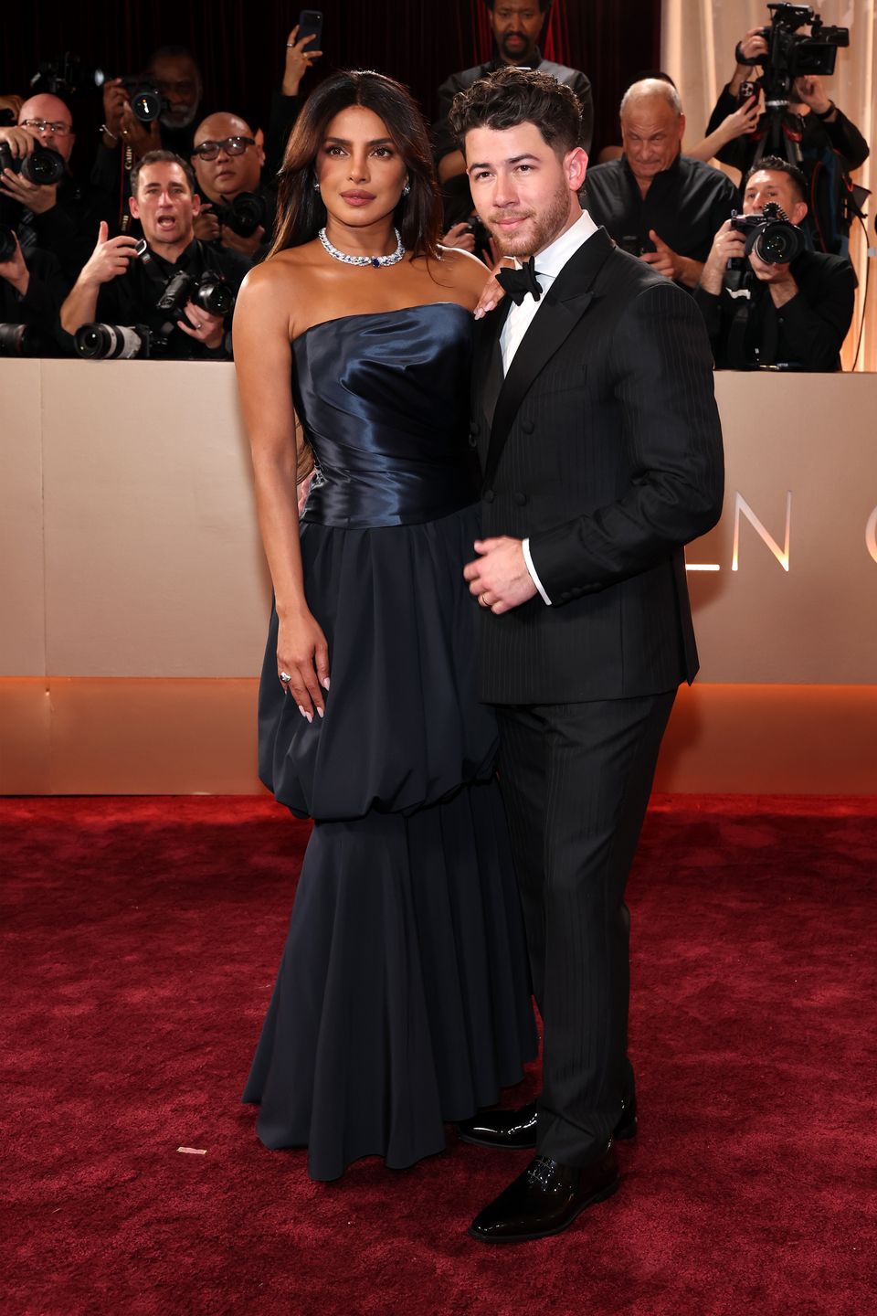 Priyanka Chopra i Nick Jonas - Złote Globy 2026