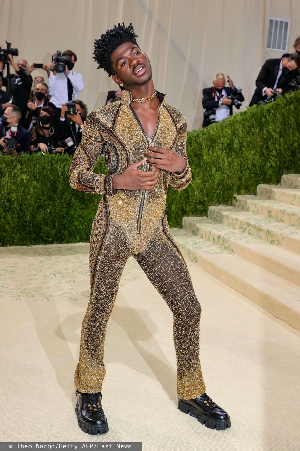 Lil Nas X – MET Gala 2021, kreacja: Versace